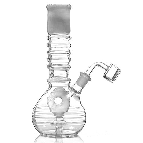 [AM037430] Unbranded Glass Doughnut (7131) 8.5"-White