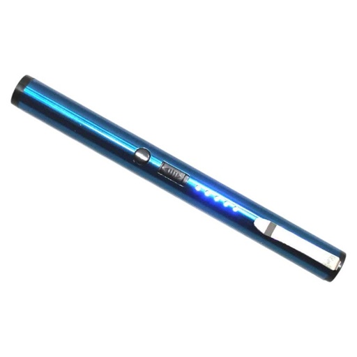 [AM038815] Pen Stungun 100kv USB Charge - Blue