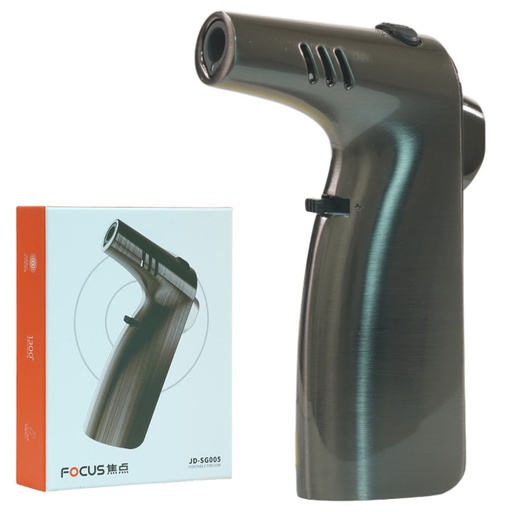 [AM040485] Focus Lighter Torch JD-SG005 5.0"-Gun Metal