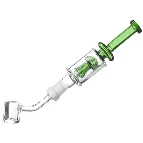 [AM025611] Nectar Collector Mushroom with / 4mm 5578a 14mm 8" Green