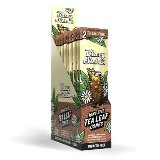 [M0013] BLAZY SUSAN Tea Leaf Original Cones 2/10ct