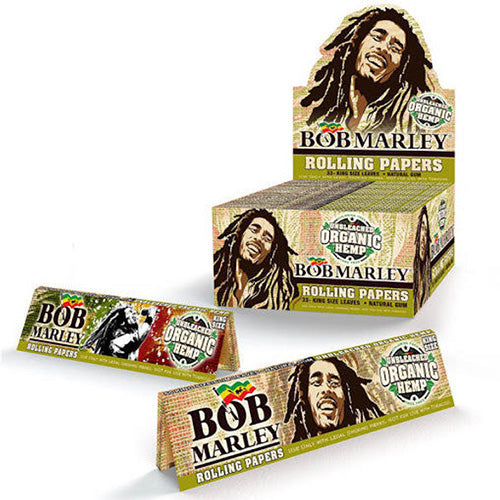 [M0025] BOB MARLEY Papers Organic Hemp King Size 50ct