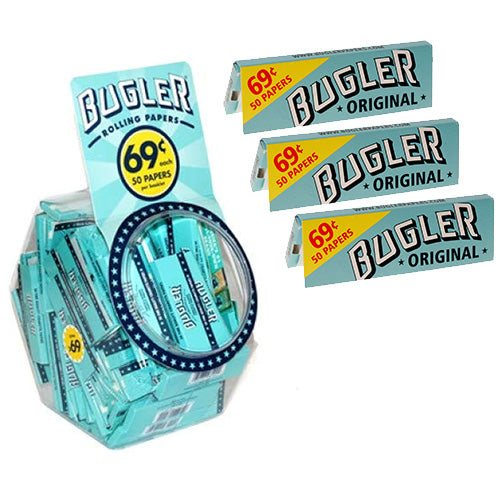 [M0037] BUGLER Papers Fish Bowl Original (Blue) $0.69 100ct
