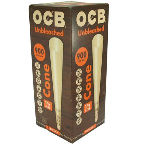 [M0152] OCB Bulk Cones Virgin 11/4 Size 900ct