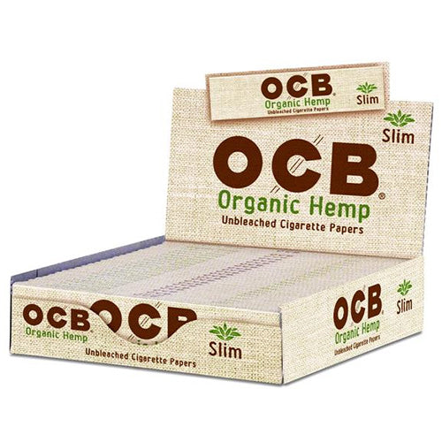[M0164] OCB Papers Organic Hemp King Size Slim 24ct