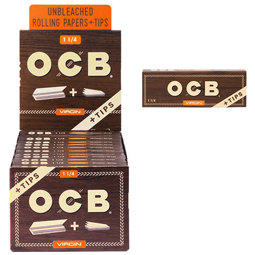 [M0175] OCB Papers+Tip Virgin 11/4 Size 24ct