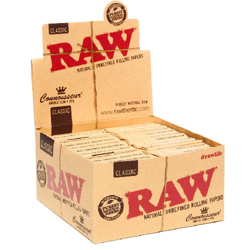 [M0270] RAW Classic Papers Connoisseur King Size 24ct
