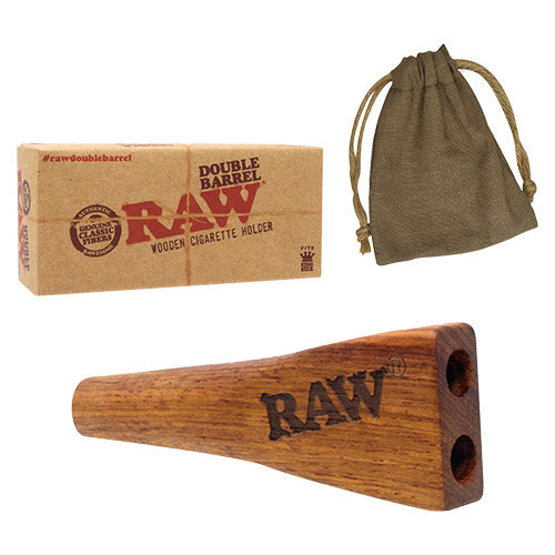 [M0277] RAW Cone Holder Double Barrel King Size 1ct