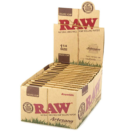 [M0291] RAW Organic Papers Artesano 11/4 Size 15ct