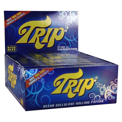 [M0368] TRIP Clear Papers King Size 24ct
