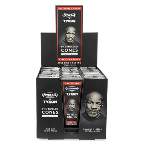 [M0401] FUTUROLA Tyson 2.0 Paper Cones King Size 3/30ct