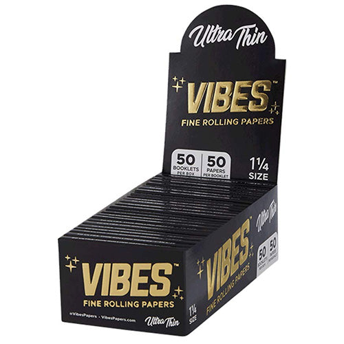 [M0410] VIBES Papers Ultra Thin 11/4 Size 50ct