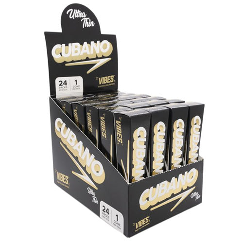 [M0442] VIBES Cones Ultra Thin Cubano 1-Pack 24ct