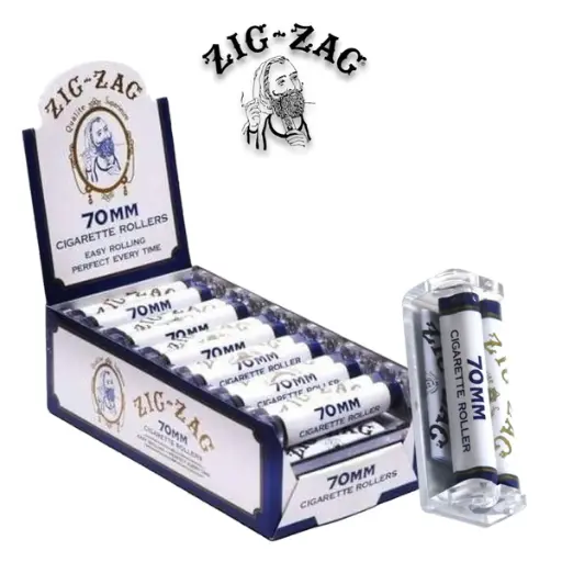 [M0482] ZIG ZAG Rolling Machine 70mm 12ct