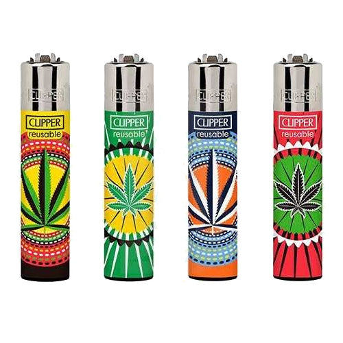 [M0518] CLIPPER Classic Lighter Weed 48ct