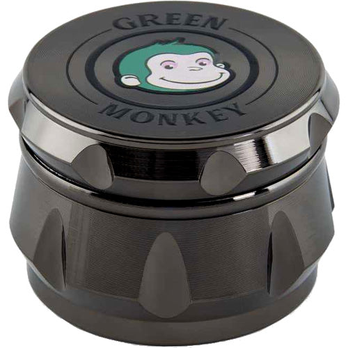 [M0547] GREEN MONKEY Baboon Crown 50mm Black 12ct
