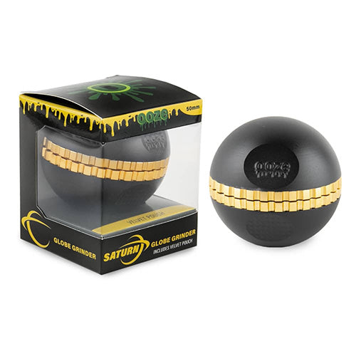 [M0803] OOZE Saturn Grinders Black 1ct