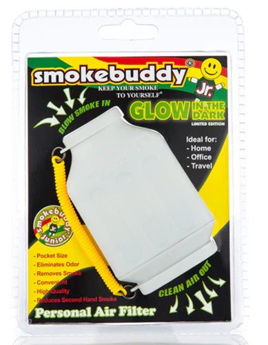 [M0886] SMOKE BUDDY Large Glow In The Dark White 1ct