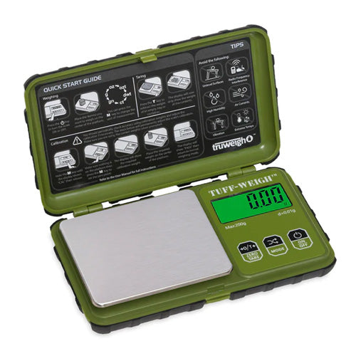 [M0969] TRUWEIGH Tuff-Weigh Green 200g 1ct