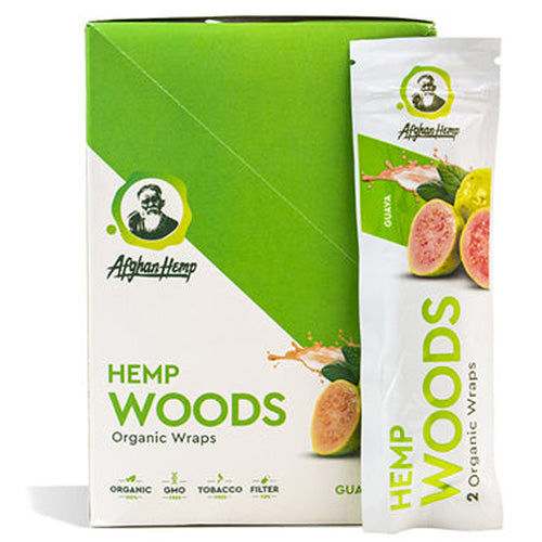 [M1027] AFGHAN HEMP Hemp Woods Guava Wraps 25ct