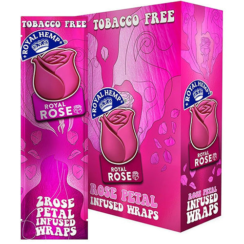 [M1033] BLUNTS & ROSES Wraps Royal Rose 25ct