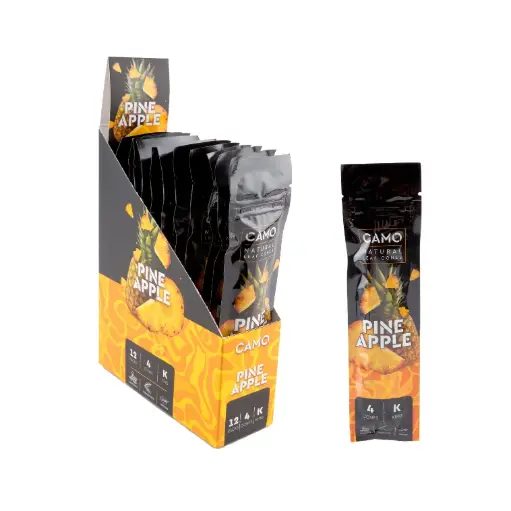[M1065] CAMO Natural Leaf Cones Pineapple 4-Pack 12ct