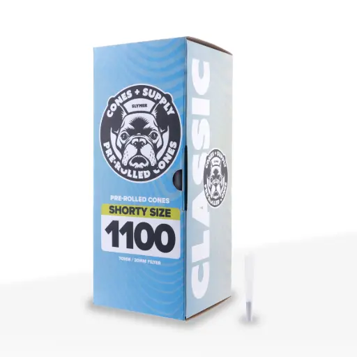 [M1073] CONE SUPPLY Classic White Dogwalker (70mm/20mm) Size Cones 1,100ct