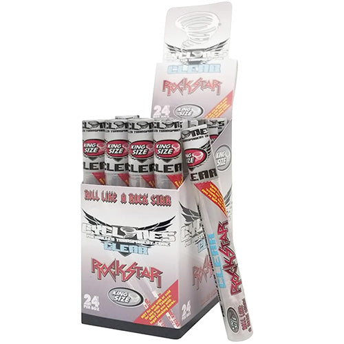 [M1079] CYCLONES 1X Clear Rockstar 24ct