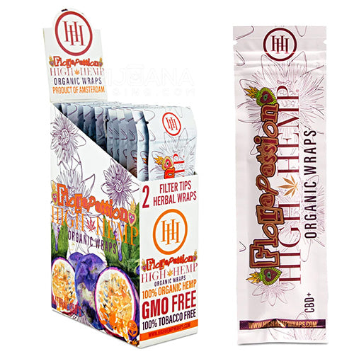 [M1174] HIGH HEMP Wraps Passion Fruit 25ct