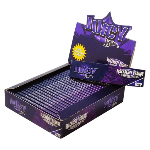 [M1211] JUICY JAY'S Papers 11/4  Connoisseur Blackberry 24ct
