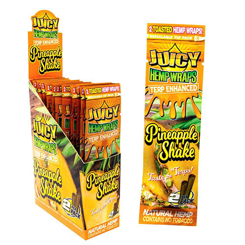 [M1222] JUICY JAY'S Terp Wraps Pineapple Shake 25ct