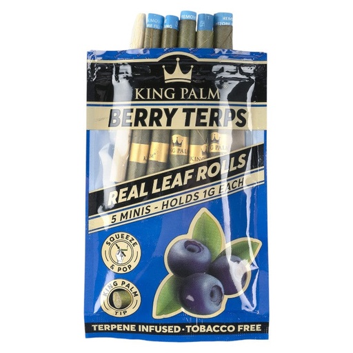 [M1227] KING PALM Mini 1-Pack Blueberry $0.69 30ct