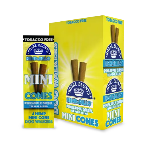 [M1536] ROYAL BLUNTS Mini Cones Pineapple Diesel 10ct