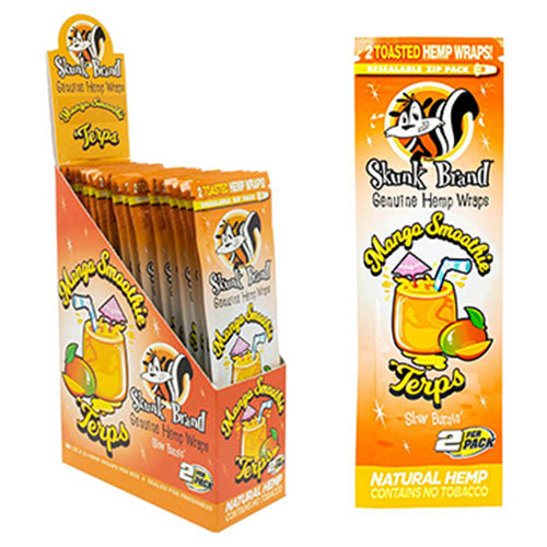 [M1537] SKUNK Terp Hemp Wraps Mango Smoothie 25ct