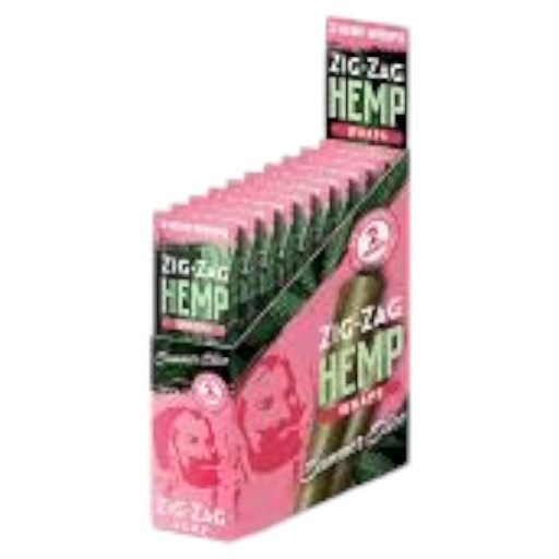 [M1599] ZIG ZAG Hemp Wraps Summer Slice 2-Pack 25ct