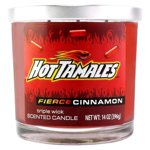 [M1621] SWEET TOOTH 14oz Hot Tamales Candle 4ct