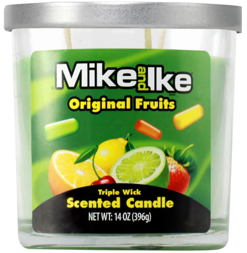 [M1626] SWEET TOOTH 14oz Mike & Ike Original Candle 4ct