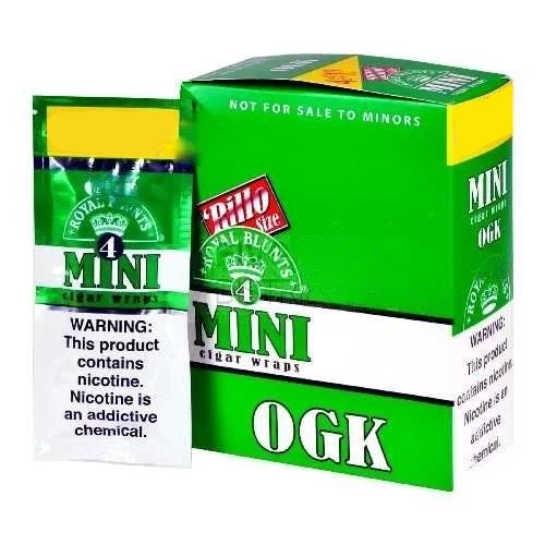 [M1696] ROYAL BLUNTS Mini Cigar Wraps OGK 4-Pack 15ct