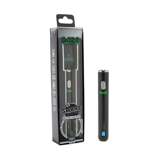 [M1715] OOZE Smart Battery 650mAh Black 1ct