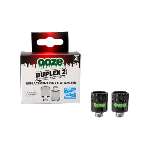 [M1744] OOZE Duplex 2.0 Replacement Atomizers 2-Pack 1ct
