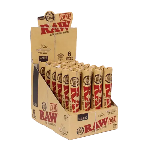 [M1883] RAW Classic Cones Lil Lean 6ct