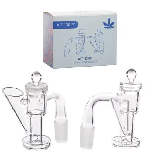 [PC23022] aLeaf Banger Kit Drip 14mm 90 Degree