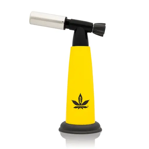 [PC34980] aLeaf Lighter Blow Torch 7.5" (8491)-Lemon
