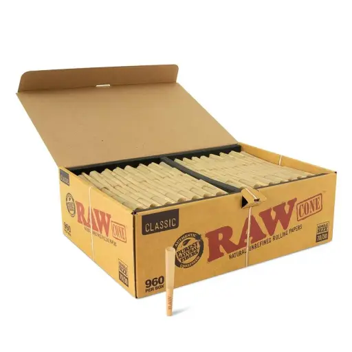 [M2111] RAW Classic Cones 70mm/30mm Size 12ct