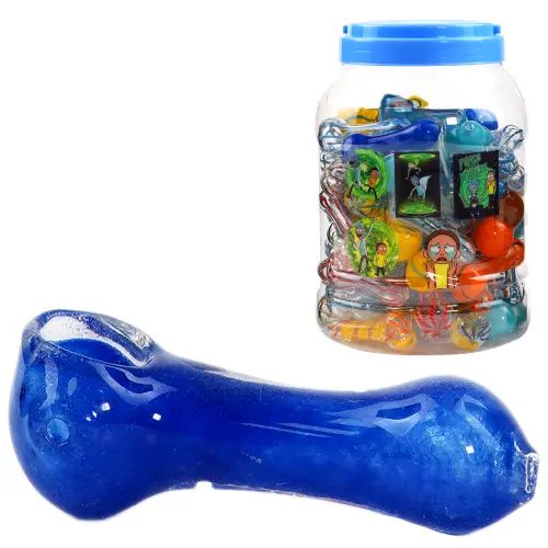 [AM030703] Unbranded Hand Pipe Mix (4805) Glass 2.5"