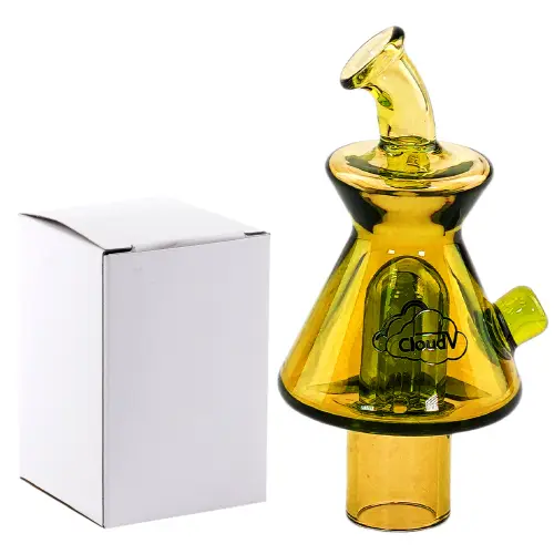 [3964-3] CloudV Hardware Accessories Flash Premium Recycler Bubbler YELLOW