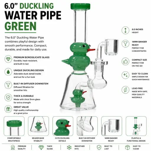 [AM050140] W.P.  6.0" Duckling (7128) - Green