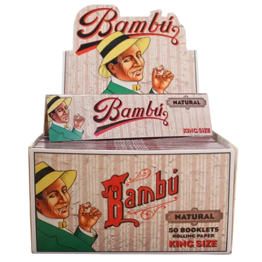 [M2350] BAMBU Natural Papers King Size 50ct