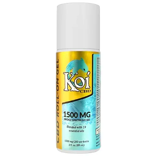 [AM027550] Koi Pain Relieving CBD Roll-On Gel with Menthol 89ML 1500mg