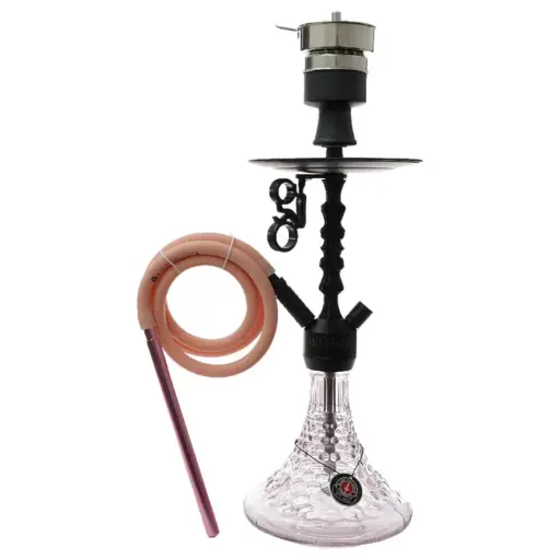 [AM050189] Amy Hookah  - 24.0" Clear